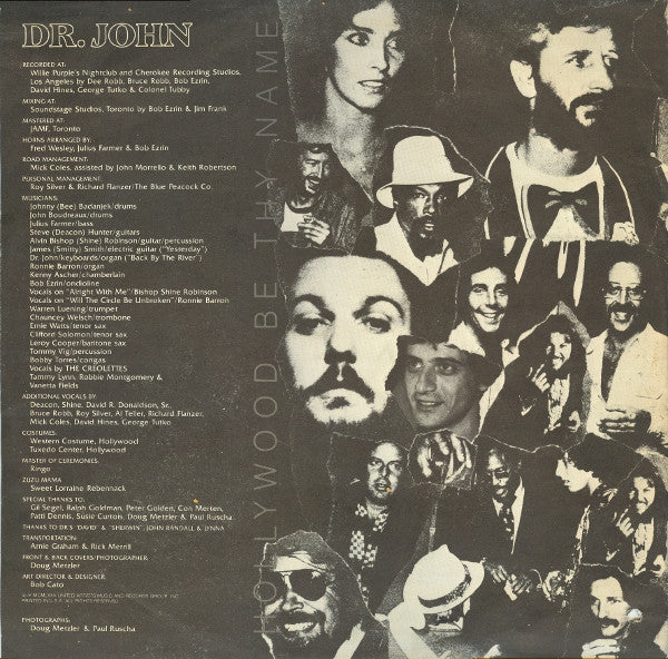 Dr. John : Hollywood Be Thy Name (LP, Album, San)