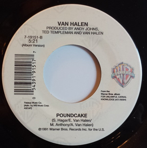 Van Halen : Top Of The World (7", Single)