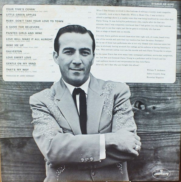 Faron Young : Wine Me Up (LP, Album)