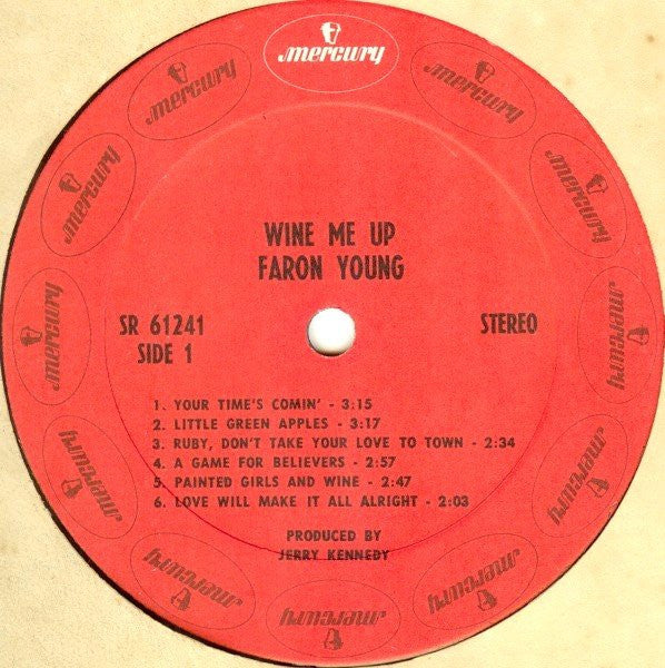 Faron Young : Wine Me Up (LP, Album)