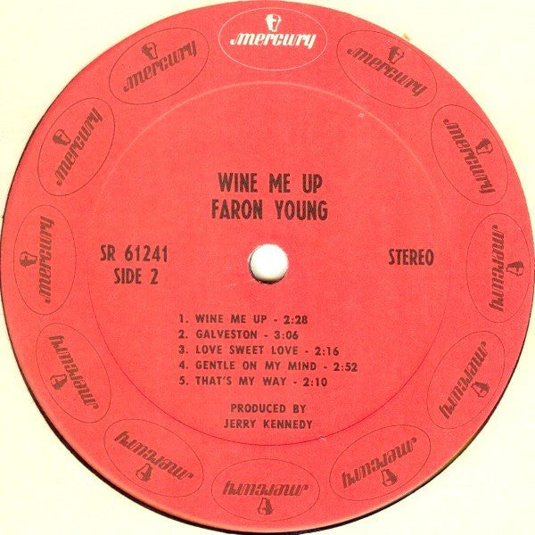 Faron Young : Wine Me Up (LP, Album)