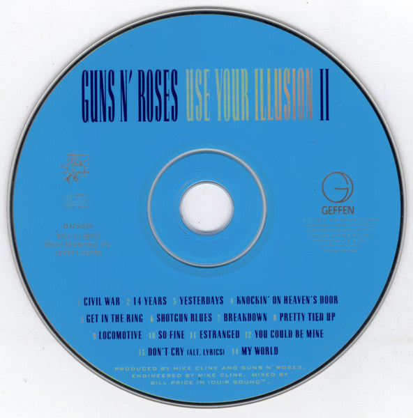 Guns N' Roses : Use Your Illusion II (CD, Album, Club)