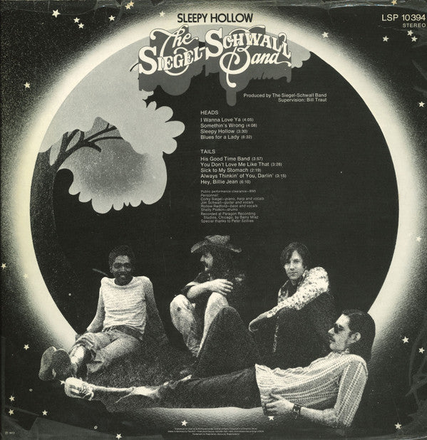 The Siegel-Schwall Band : Sleepy Hollow (LP, Album)