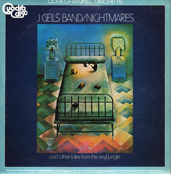 The J. Geils Band : Nightmares ...And Other Tales From The Vinyl Jungle (LP, Album, Quad)