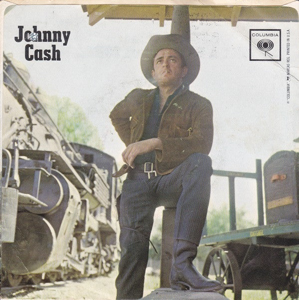 Johnny Cash : Bonanza! / Pick A Bale O' Cotton (7", Single)