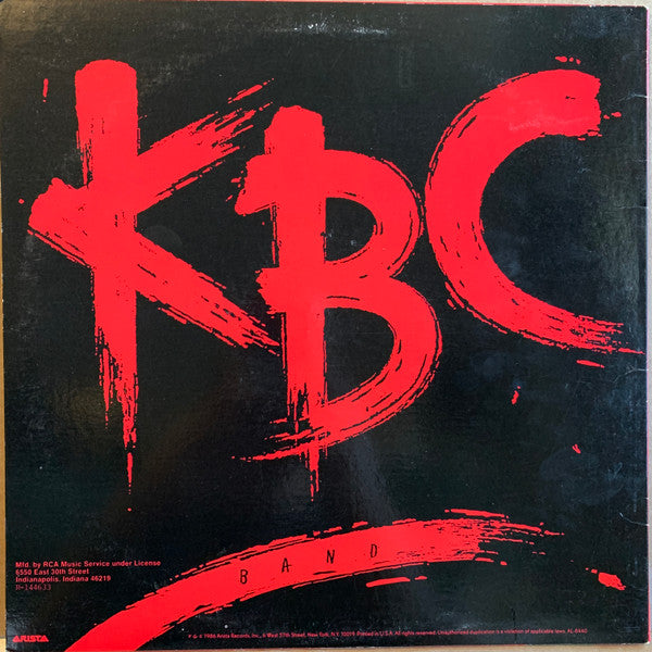 KBC Band (2) : KBC Band (LP, Album, Club, RCA)