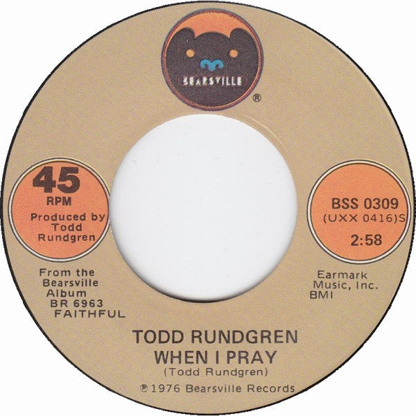 Todd Rundgren : Good Vibrations (7", Single, Jac)