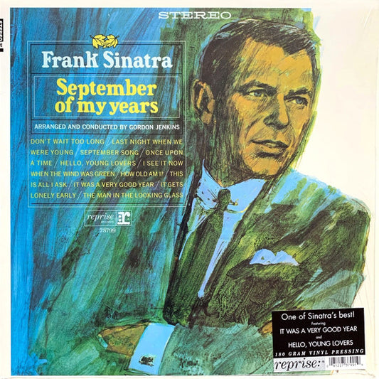Frank Sinatra : September Of My Years (LP, Album, RE, RM)