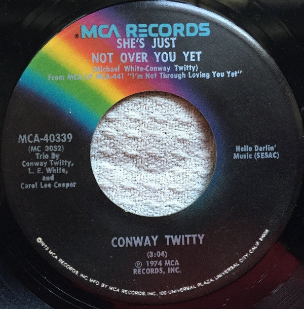 Conway Twitty : Linda On My Mind (7", Single)