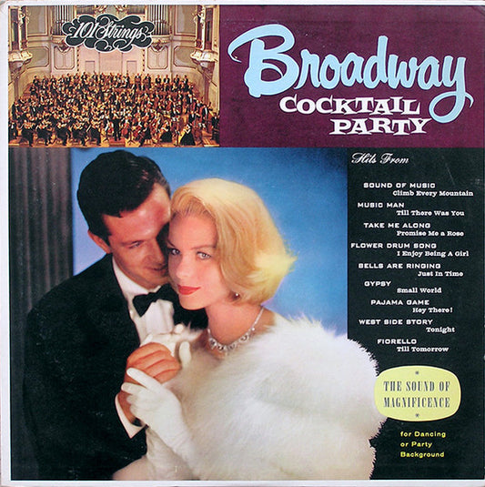 101 Strings : Broadway Cocktail Party (LP, Album)