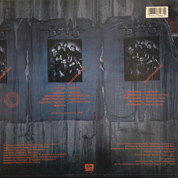 S·P·Y·S* : Behind Enemy Lines (LP, Album, Jac)
