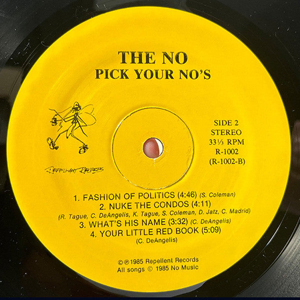 The No (3) : Pick Your No's (12", Album)