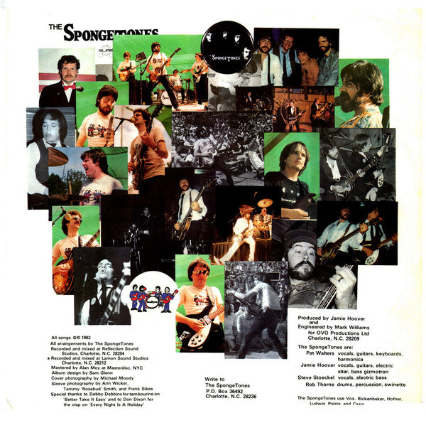 The Spongetones : Beat Music (LP, Album)