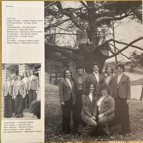 St. Mary Of The Woods College Chorale And Madrigal Singers : Songs Of The Woods (LP)