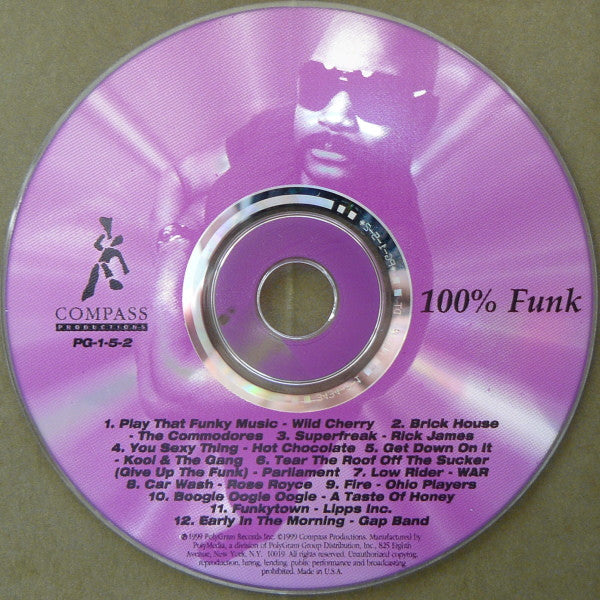 Various : 100% Funk (CD, Comp)