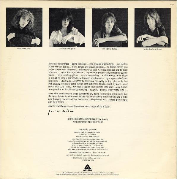 Patti Smith : Horses (LP, Album, RE, Hub)