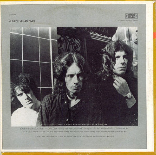 Christie : Yellow River (LP, Album, Ter)
