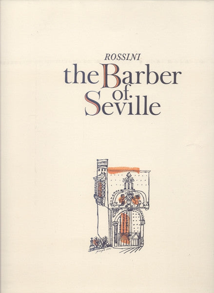 Rossini*, Erich Leinsdorf, The Metropolitan Opera And Chorus* : The Barber Of Seville (4xLP + Box)