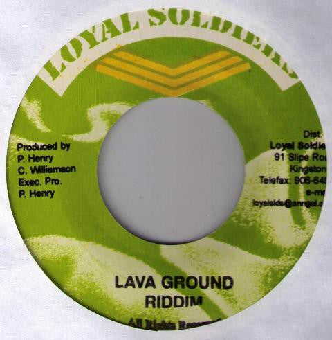 I Wayne : Lava Ground (7", RP)