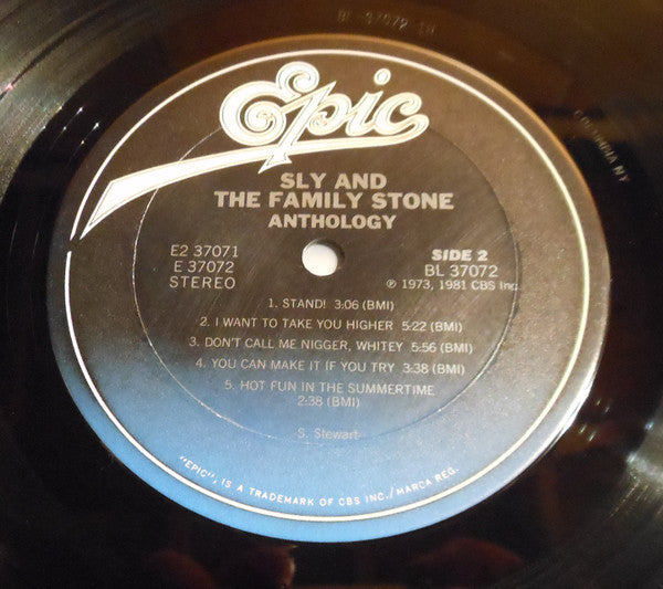 Sly And The Family Stone* : Anthology (2xLP, Comp, Ter)