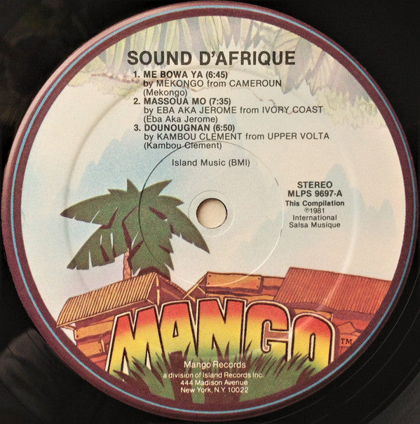 Various : Sound D'Afrique (LP, Comp)