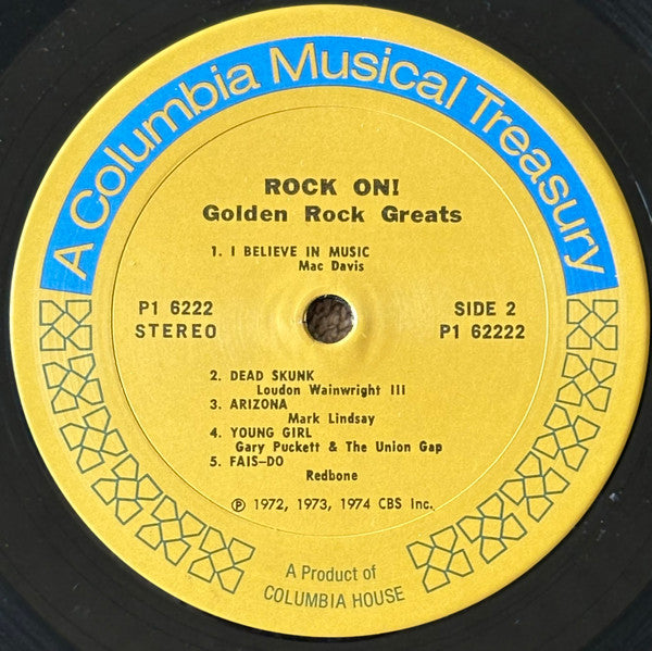 Various : Rock On! Golden Rock Greats (3xLP, Comp)