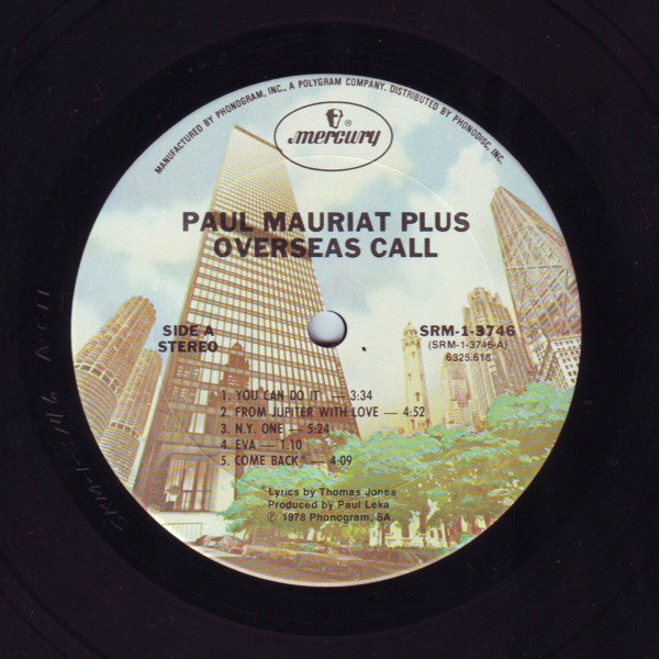 Paul Mauriat Plus : Overseas Call (LP, Album)