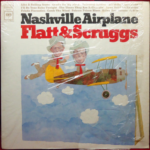 Flatt & Scruggs : Nashville Airplane (LP, Album, Pit)