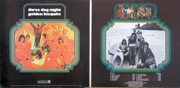 Three Dog Night : Golden Bisquits (LP, Comp, RP, Tru)