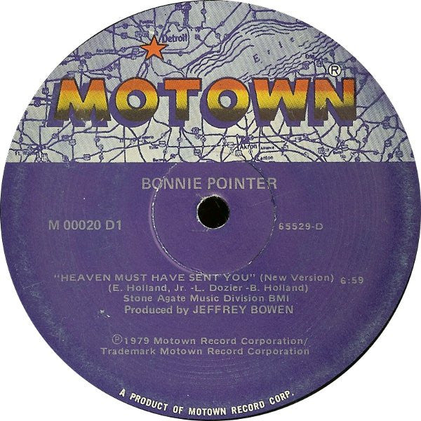 Bonnie Pointer : Heaven Must Have Sent You (12", M/Print)