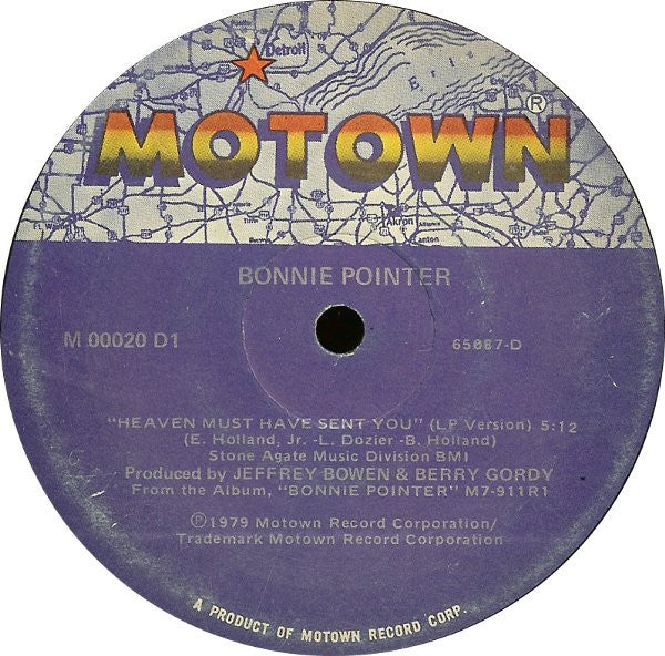 Bonnie Pointer : Heaven Must Have Sent You (12", M/Print)