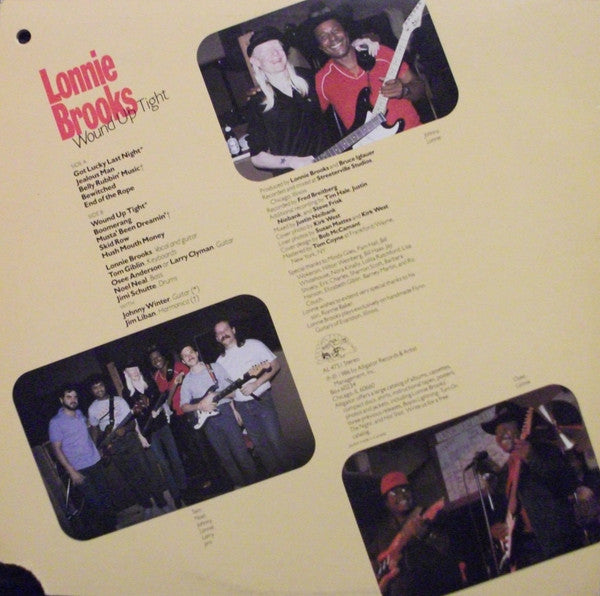 Lonnie Brooks : Wound Up Tight (LP, Album)