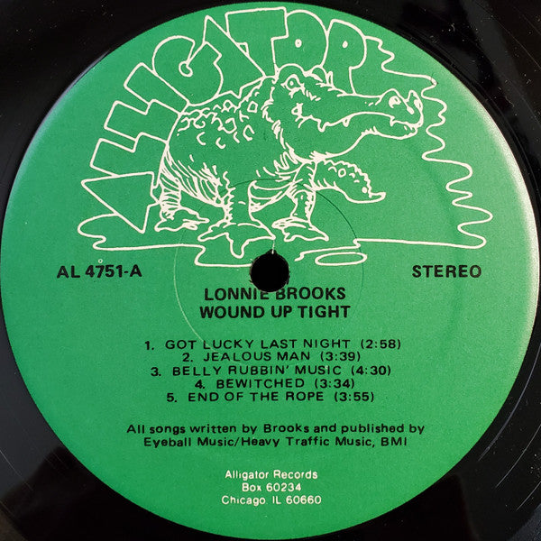 Lonnie Brooks : Wound Up Tight (LP, Album)