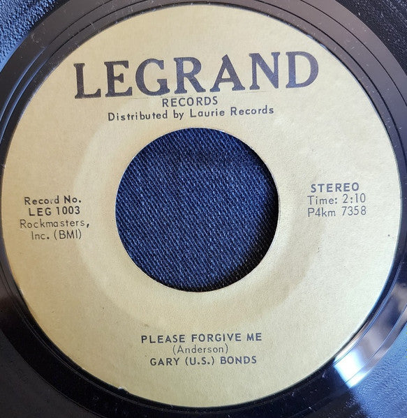 Gary U.S. Bonds : New Orleans  (7", RE)