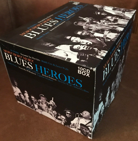 Various : Mojo! Mojo! Mojo! Blues Heroes (10xCD, Comp, Mono, Num)