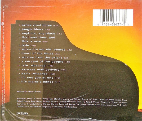 Marcus Roberts : Blues For The New Millennium (CD, Album)