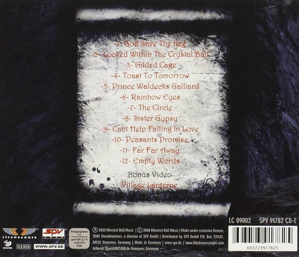 Blackmore's Night : Secret Voyage (CD, Album, Enh, Jew)