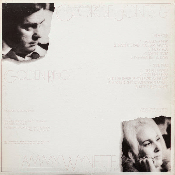 George Jones & Tammy Wynette : Golden Ring (LP, Album, Ter)