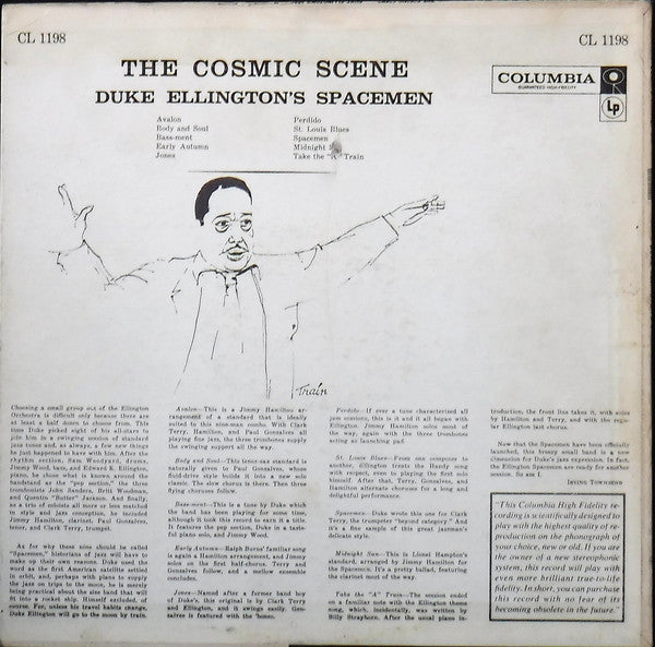Duke Ellington's Spacemen : The Cosmic Scene (LP, Album, Mono, Bri)