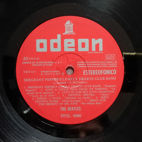 The Beatles : Sgt. Pepper's Lonely Hearts Club Band (LP, Album, UK )