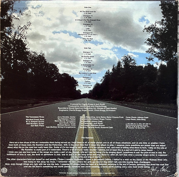 Johnny Cash : The Rambler (LP, Album, Ter)