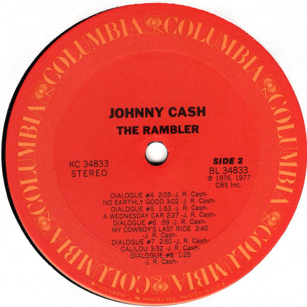 Johnny Cash : The Rambler (LP, Album, Ter)