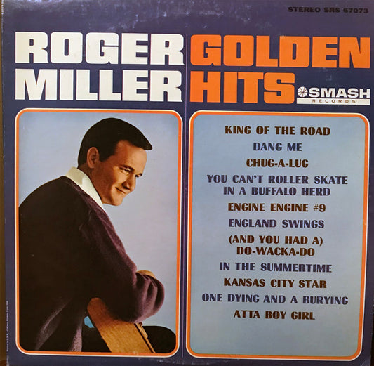 Roger Miller : Golden Hits (LP, Comp, Club)