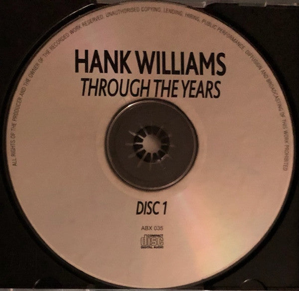 Hank Williams : Through The Years (3xCD, Comp)
