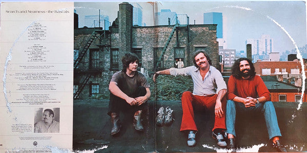 The Rascals : Search And Nearness (LP, Album, RI )
