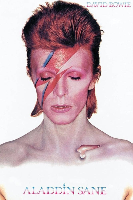 David Bowie - Aladdin Sane Poster - 24" x 36"