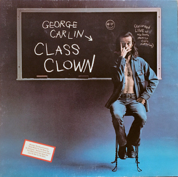 George Carlin : Class Clown (LP, Album, RP, Ric)