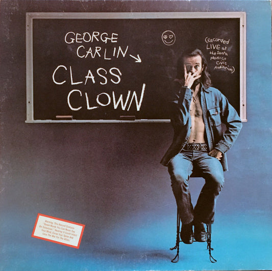 George Carlin : Class Clown (LP, Album, RP, Ric)