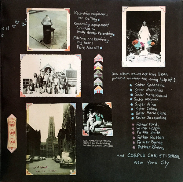 George Carlin : Class Clown (LP, Album, RP, Ric)