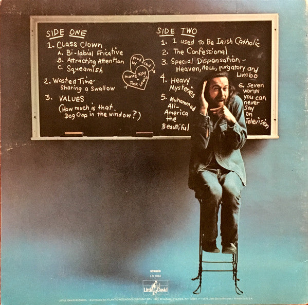 George Carlin : Class Clown (LP, Album, RP, Ric)